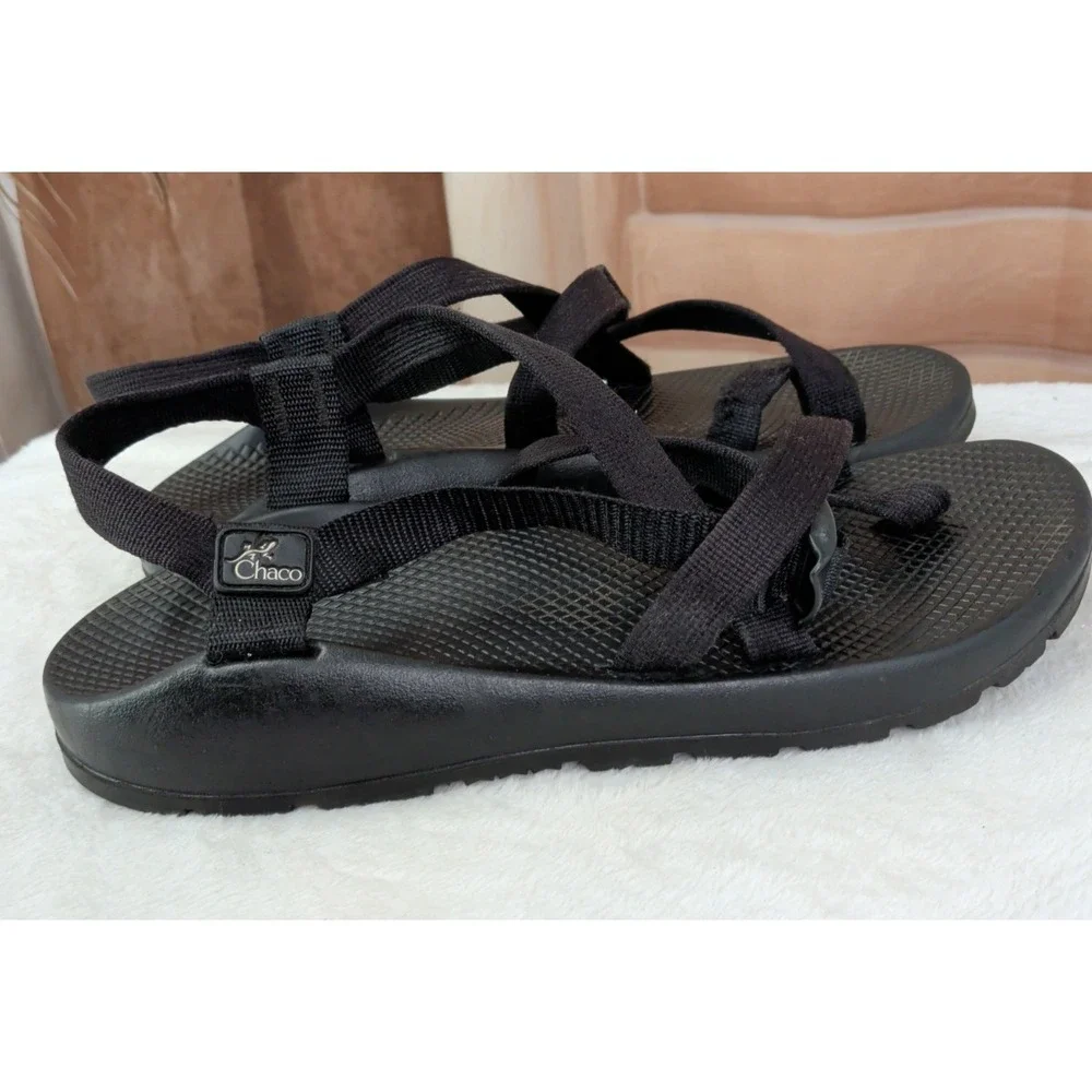 Chaco Black Sandals with Vibram Soles